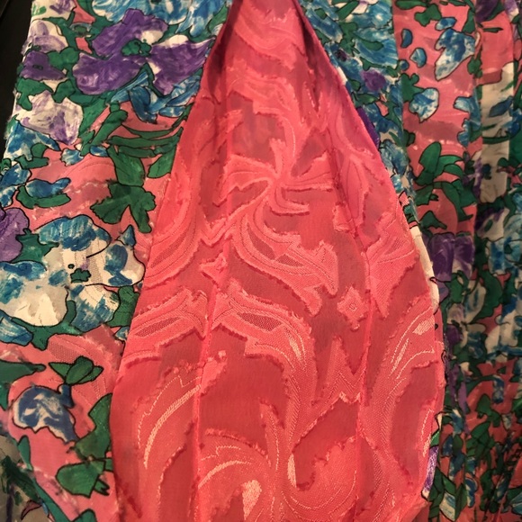 80’s Vintage Diane Freis Dress - Picture 15 of 16